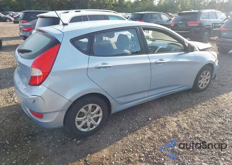 2013 Hyundai Accent Gs from USA, damaged, VIN KMHCT5AE3DU082098